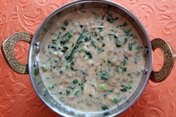 Methi malai mutter