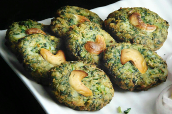 Veg. Hara Bhara Kabab (20 pcs- Family Pack.)