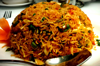 Vegetable biryani