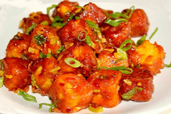 Paneer manchurian(dry)