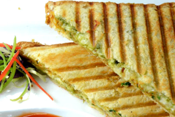 Veg. cheese grilled sandwich
