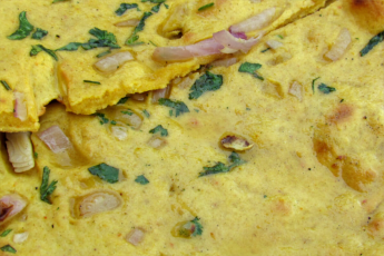 Roti missi with butter