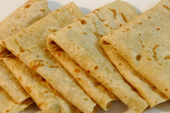 Tawa roti butter