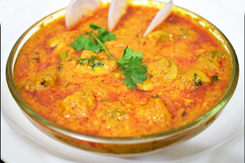 Mushroom butter masala